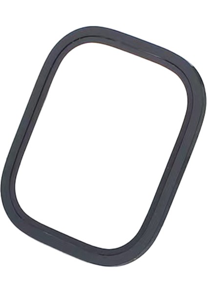 Apple Watch Ultra 2 49MM/ULTRA 49MM Ekran Koruyucu Titanyum Alaşımlı Çerçeve Yüksek Alüminyum-Silikon Cam Filmi-Siyah (Yurt Dışından)