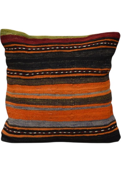 El Dokuma Kilim Kırlent Yastık Kılıfı 0227 - Yeni - Çok Renkli fiyatları