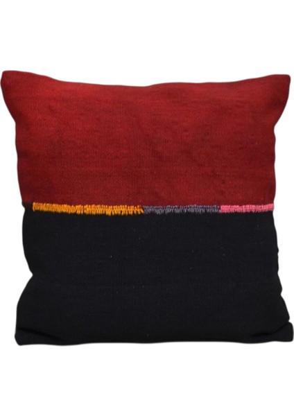 El Dokuma Kilim Kırlent Yastık Kılıfı 0229 - Yeni - Çok Renkli