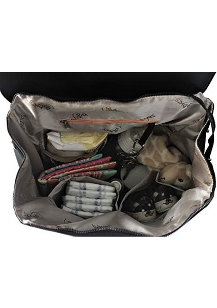 Lisa Babyes Exclusive Bebek Bakım Çantası Siyah modelleri