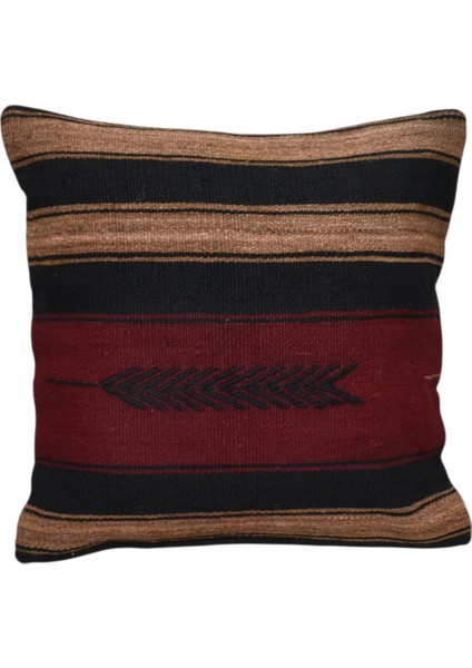 El Dokuma Kilim Kırlent Yastık Kılıfı 0242 - Yeni - Çok Renkli