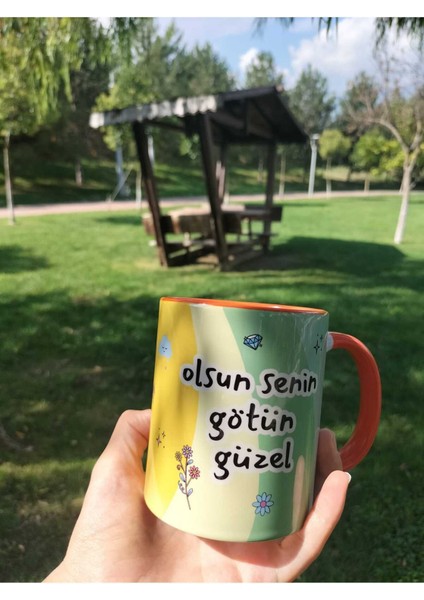 Olsun Senin Götün Güzel Kupa, Arkadaş Sevgili Hediyelik Kupa, Komik Kupa Bardak modelleri