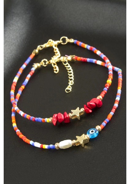 Karışık Miyoki Boncuk Bileklik