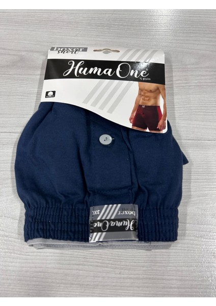 Huma One Erkek Havlu Bel Düz Boxer Battal Boy 3XL Lacivert Renk fiyatları