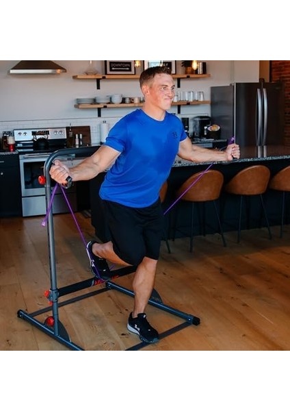 Lifeline R2 4' Takılı Direnç Kablosu, 9 Kg, Mor