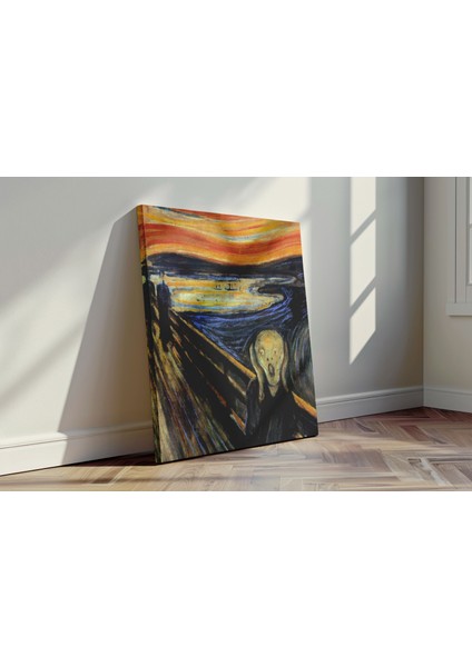 Çığlık Tablosu - Kanvas Tablo - Edvard Munch Sanat Duvar Dekoru fırsatları