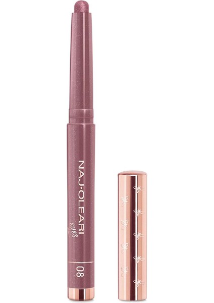 Naj Oleari Absolute Stay 08 Pearly Burgundy Stick Göz Farı