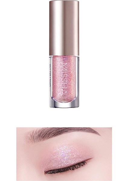 Mıssha Yoğun Işıltılı Likit Glitter Far Glitter Prism Liquid Eyeshadow Topper (No.3 Space Odyssey) fiyatları