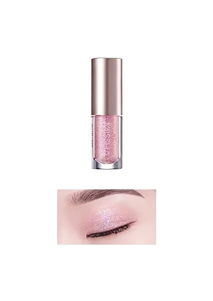 Mıssha Yoğun Işıltılı Likit Glitter Far Glitter Prism Liquid Eyeshadow Topper (No.3 Space Odyssey) modelleri