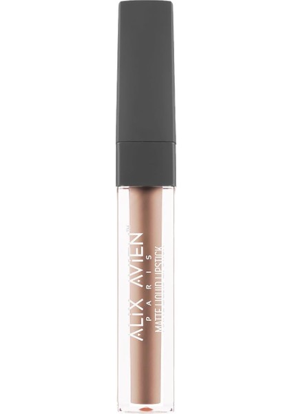 Alix Avien Uzun Süre Kalıcı Kadifemsi Kuruma Yapmayan Mat Likit Ruj Matte Liquid Lipstick 507 Dark Dusty Pink