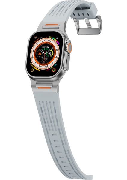 Apple Watch Series 10 46MM/ULTRA 2/ultra 49MM/9 8 7 45MM/SE (2023) Se (2022) Se 6 5 4 44MM/3 2 1 42MM Için Çoklu Delikli Saat Kayışı - Bulutlu Gri (Yurt Dışından) fırsatları