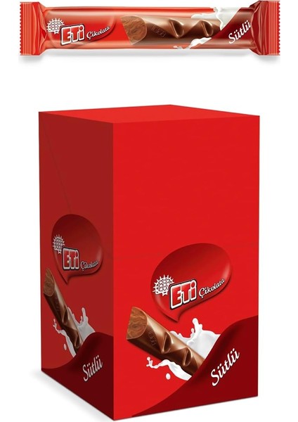 Eti Uzun Sütlü Çikolata 17 G x 24 Adet fiyatları