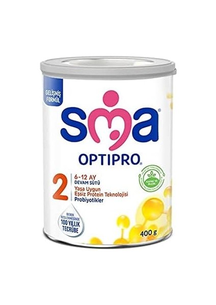 Sma Optipro 2 Bebek Sütü (6-12 Ay, 400 G) fiyatları