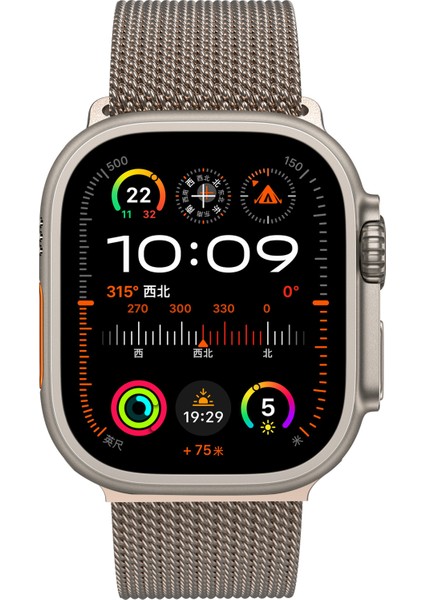 Apple Watch Series 10 42MM/9 8 7 41MM/SE (2023) Se (2022) Se 6 5 4 40MM/3 2 1 38M Için Milanese Saat Kayışı - Titanyum Altın (Yurt Dışından) fiyatları