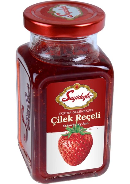 Seyidoğlu Çilek Reçeli Cam 380G