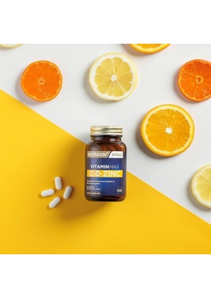Nutraxin Vitamin Max C-D-Zinc 60 Tablet fiyatları