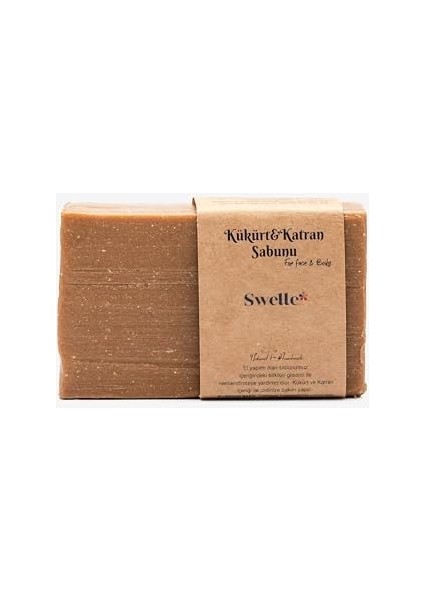 Swelle Doğal Kükürt Sabunu – Yüz ve Vücut Için Sivilce Karşıtı Temizleyici ve Peeling – Siyah Noktalar, Akneyi ve Sebumu Düzenler – Tüm Cilt Tipleri, Erkekler ve Kadınlar fiyatları