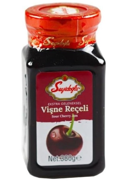 Seyidoğlu Vişne Reçeli Cam 380G