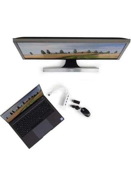 USB Hub, 4 Ports, USB 2.0, 480 Mbit/s, Beyaz modelleri