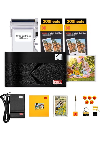 Mini 2 Era Siyah 2.1x3.4 + 60YAPRAK + Aksesuar Kiti