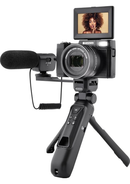 Vlog 4K Fotoğraf + Video Çekim Seti