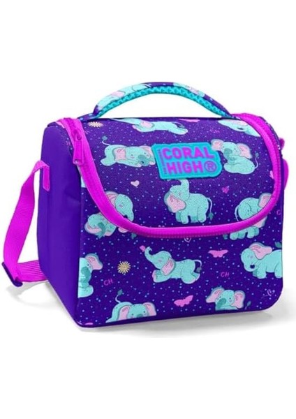 Kız Çocuk Mor Fil Okul Beslenme Çantası - Thermo Yalıtımlı fiyatları