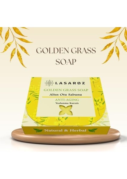 Altın Otu Sabunu Ölmez Çiçek Sabunu Yenileyici Leke Karşıtı Sabun 100 gr