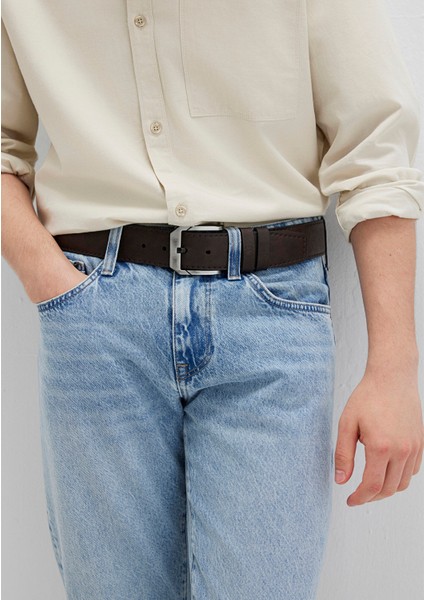 Kahverengi Suni Deri Kemer 0911653-33382