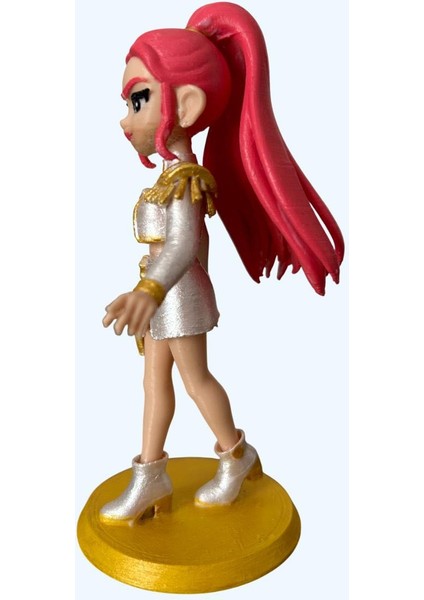 Kpop Gold Mira – El Boyama 3D Koleksiyon Figürü | Parlak Altın Dokulu Seri | Diamond Hunters Tarzı fiyatları