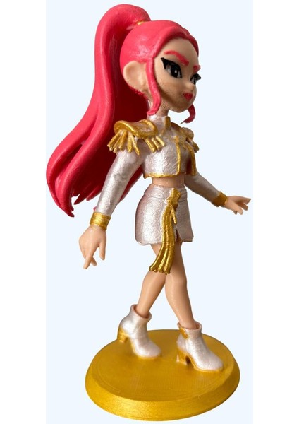 Kpop Gold Mira – El Boyama 3D Koleksiyon Figürü | Parlak Altın Dokulu Seri | Diamond Hunters Tarzı fırsatları