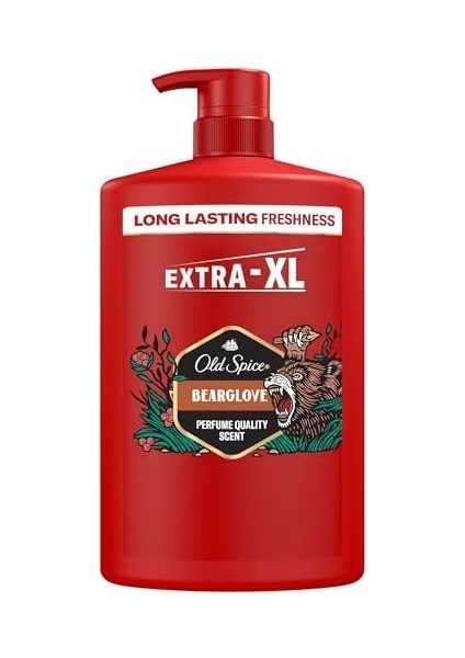 Old Spice Bearglove Erkek Duş Jeli ve Şampuan 1000 ml Xxl Büyük Boy fiyatları