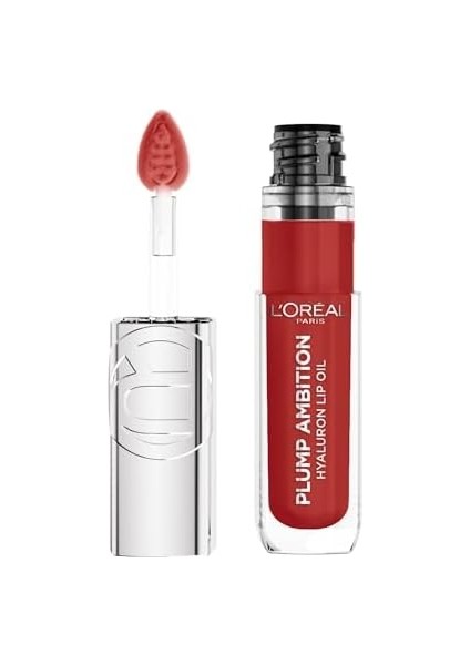 L'oréal Parıs Loreal Paris Plump Ambition Hyaluron Lip Oil - 390 Cherry Cherie