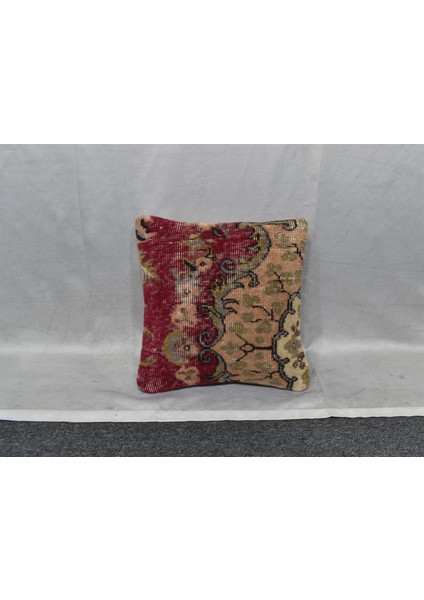 Vintage El Dokuma Dekoratif Halı Kırlent Yastık Kılıfı 6512 modelleri