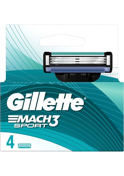 Gillette Mach3 Start Yedek Erkek Tıraş Bıçağı 4'lü fiyatları