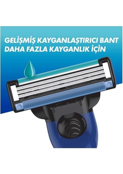 Gillette Mach3 Start Yedek Erkek Tıraş Bıçağı 4'lü modelleri