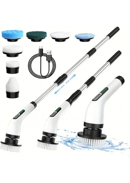 7 In 1 Kablosuz Elektrikli Temizlik Fırçası Seti fiyatları