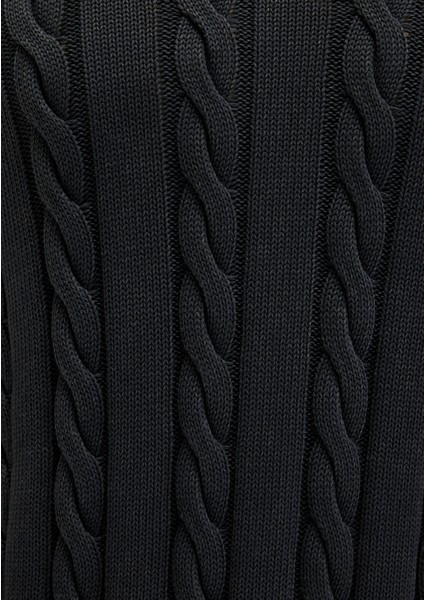 Antrasit Örgü Kazak 0710313-70076