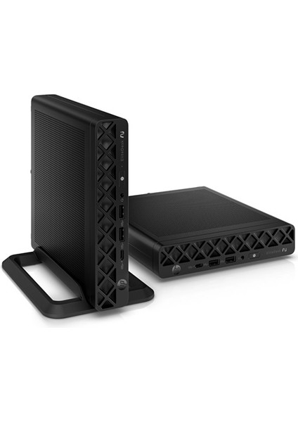 Elitedesk 8 G1I Desktop Computer - Intel Core Ultra 7 265T - Vpro Technology - 16 GB - 512GB SSD - Desktop Mini - Jack Black - Intel Q870 Chip - Windows 11 Pro - Intel Ddr5 Sdram