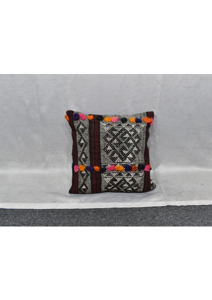 Yeni El Dokuma Dekoratif Kilim Kırlent Yastık Kılıfı 6511 modelleri