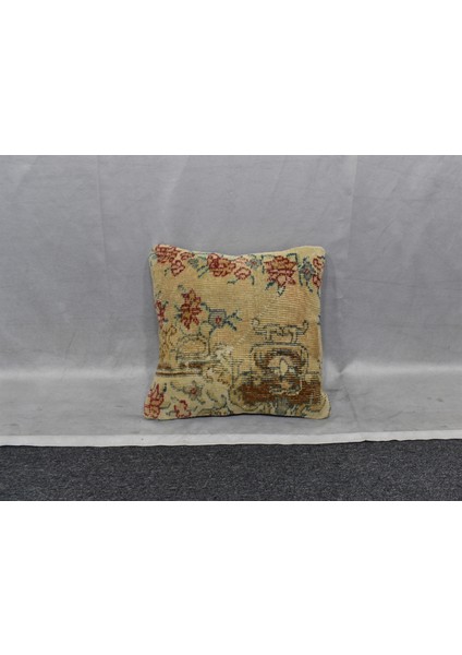 Vintage El Dokuma Dekoratif Halı Kırlent Yastık Kılıfı 6488 fiyatları