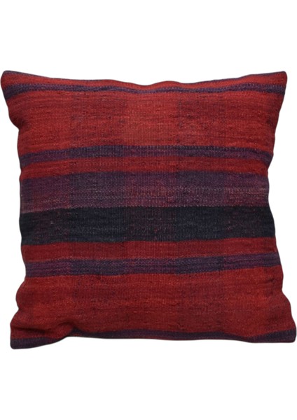 Yeni El Dokuma Dekoratif Kilim Kırlent Yastık Kılıfı 6516