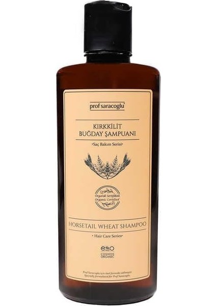 Prof Saracoglu Organik Kırkkilit ve Buğday Şampuanı 350ML