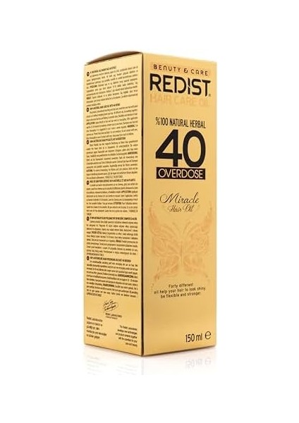 Redist Saç Bakım Yağı 40 Bitkili 150 ml fiyatları