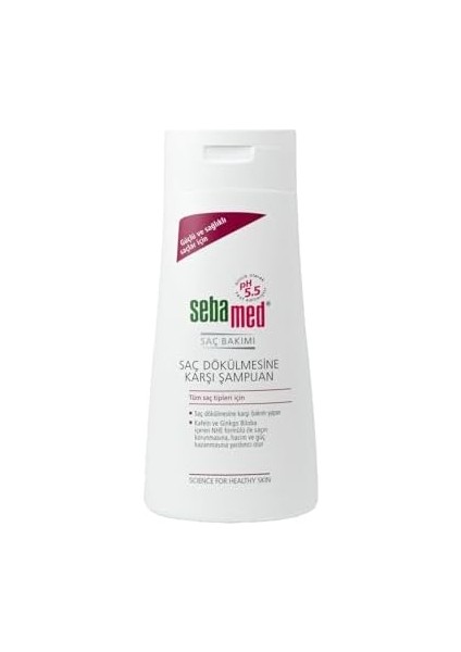 Sebamed Saç Dökülmesine Karşı Güçlendirici Etkili Kafein ve Ginkgo Biloba Içerikli Şampuan 400 ml fiyatları