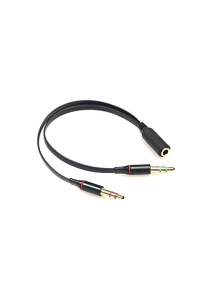 Kulaklık Mikrofon Ayırıcı 3.5mm Çevirici Switch Splitter 4457 modelleri