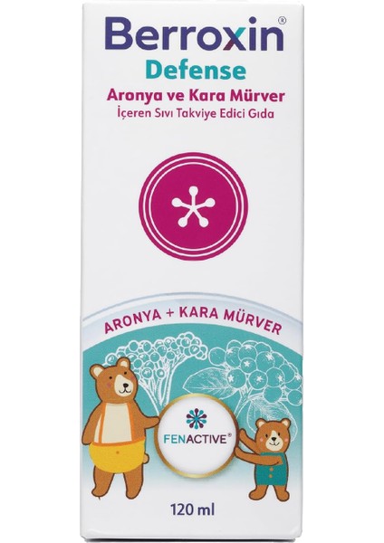 Berroxin Defense Aronya & Kara Mürver - 120 ml fiyatları