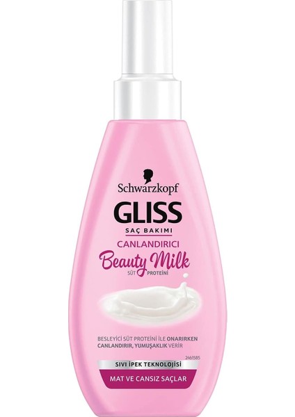 Gliss Beauty Milk-Canlandırıcı 150 ml 1 Paket fiyatları
