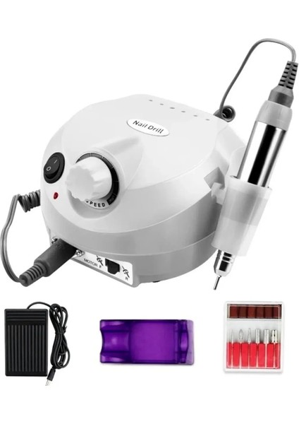 Profesyonel Elektrikli Freze Tırnak Parlatıcı Törpü Manikür Pedikür Makinesi Point Power
