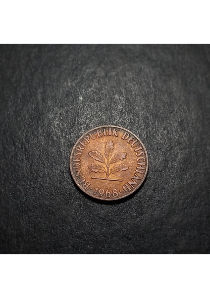 3996368F419F650BE4 1968 Almanya 1 Pfennıng Çt+ Eski Yabancı Madeni Para fırsatları