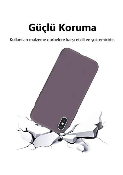 Kzy Galaxy A50 Içi Kadife Soft Logosuz Lansman Silikon Kılıf - Lila fiyatları